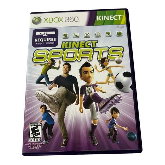 Kinect Sport video game Xbox 360 multiplayer - Picture 1 of 3
